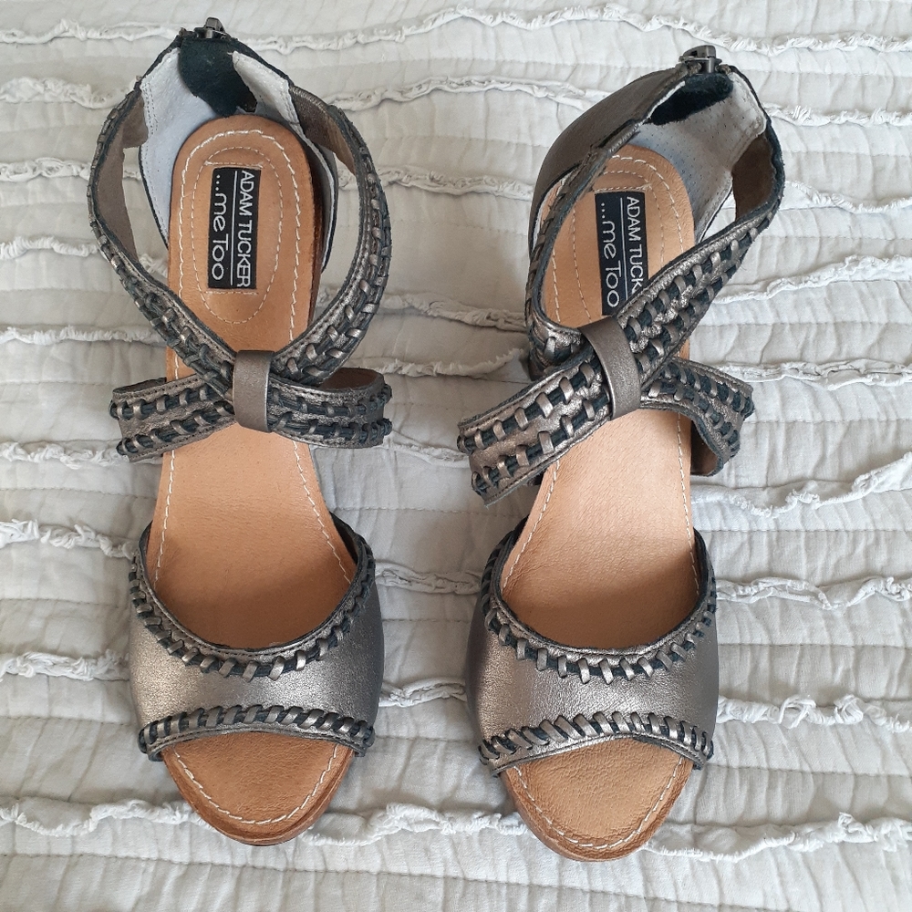 Adam Tucker Me Too leather Giavanna heels